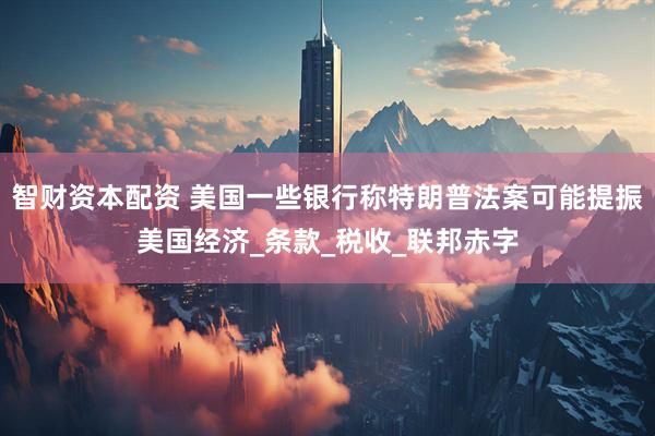 智财资本配资 美国一些银行称特朗普法案可能提振美国经济_条款_税收_联邦赤字