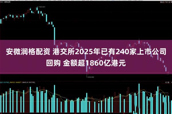 安微润格配资 港交所2025年已有240家上市公司回购 金额超1860亿港元